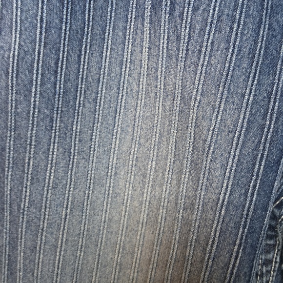 Striped Jean Pants Sizzle Jeans Size 3 Juniors A71 - Picture 4 of 5